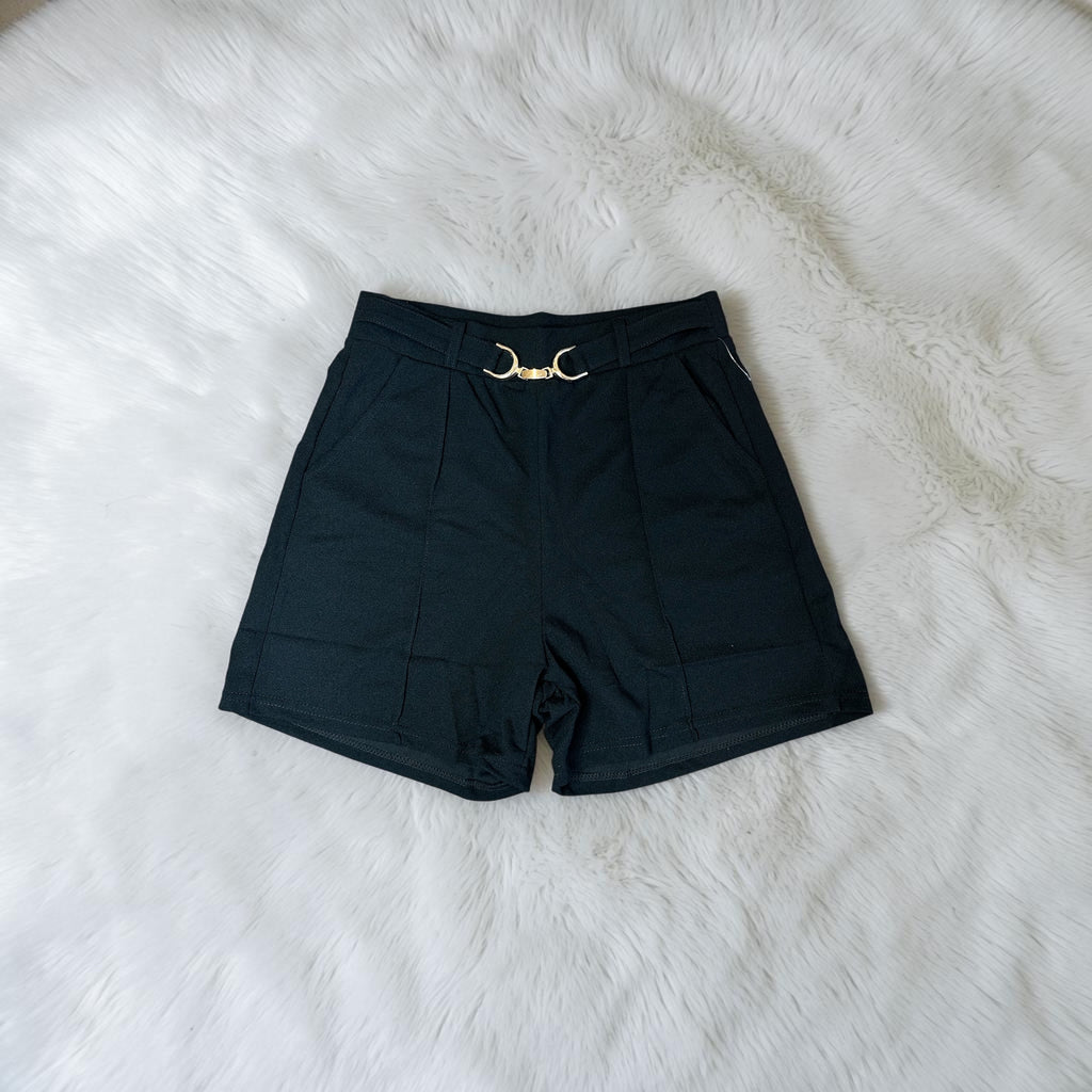 Black dressy shorts