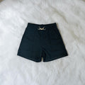 Black dressy shorts